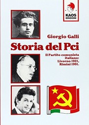 Cover of: Storia del PCI by Giorgio Galli