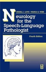 Cover of: Neurology for the Speech-Language Pathologist