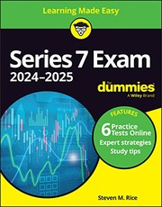 Cover of: Series 7 Exam 2023/2024 for Dummies (+ Practice Tests Online)