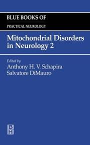 Cover of: Mitochondrial Disorders in Neurology