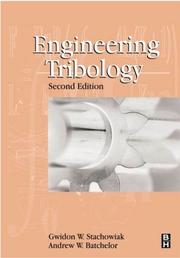Cover of: Engineering Tribology, Second Edition by Gwidon Stachowiak, A. W. Batchelor