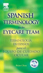 Cover of: Spanish Terminology for the Eyecare Team