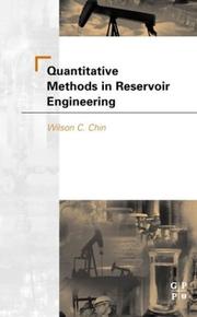 Cover of: Quantitative Methods in Reservoir Engineering