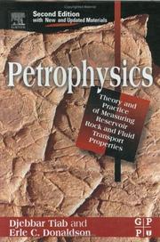 Petrophysics by Djebbar Tiab