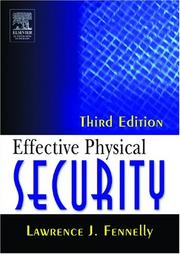 Cover of: Effective physical security