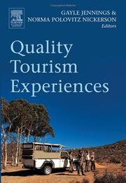 Cover of: Quality tourism experiences by Gayle Jennings