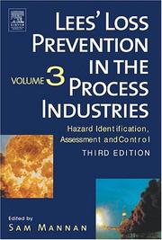 Cover of: Lee's loss prevention in the process industries by 