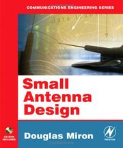 Cover of: Small antenna design.