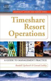 Cover of: Timeshare resort operations: a guide to management practice