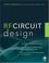 Cover of: RF Circuit Design, Second Edition