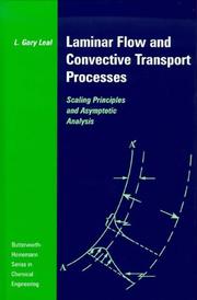 Laminar Flow And Convective Transport Processes 1992