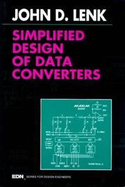 Cover of: Simplified design of data converters by John D. Lenk