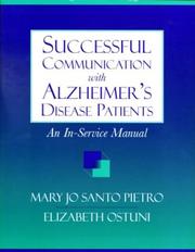 Cover of: Successful communication with Alzheimer