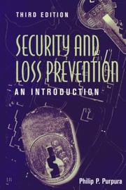 Cover of: Security and loss prevention by Purpura, Philip P.