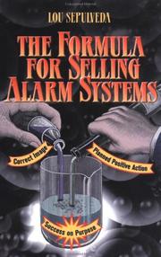 Cover of: The formula for selling alarm systems by Lou Sepulveda