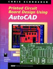 Cover of: Printed circuit board design using AutoCAD