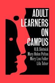 Cover of: Adult learners on campus