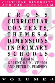 Cover of: Cross-curricular contexts, themes and dimensions in primary schools