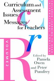 Cover of: Children learning to read by edited by Pamela Owen and Peter Pumfrey.