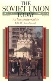 Cover of: The Soviet Union Today: An Interpretive Guide