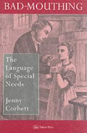 Cover of: Bad-mouthing: the language of special needs