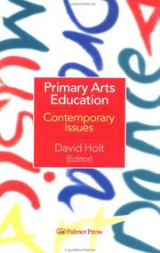 Cover of: Primary arts education: contemporary issues