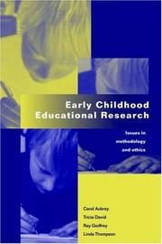 Cover of: Early Childhood Educational Research by Carol Aubrey, Carol Aubrey