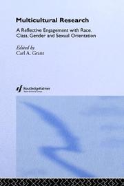 Cover of: Multicultural research: a reflective engagement with race, class, gender and, sexual orientation