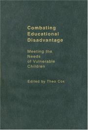 Cover of: Combating educational disadvantage: meeting the needs of vulnerable children