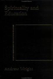 Cover of: Spirituality and education by Wright, Andrew