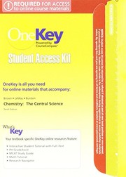 Cover of: OneKey CourseCompass Student Access Kit for Brown