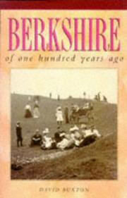 Cover of: Berkshire of one hundred years ago