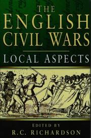 Cover of: The English Civil Wars: local aspects