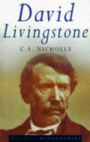 Cover of: David Livingstone
