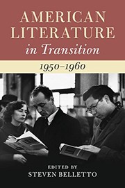 Cover of: American Literature in Transition, 1950-1960