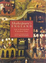 Shakespeare's England by R. E. Pritchard