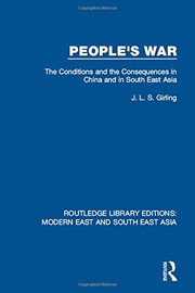 Cover of: People's War: The Conditions and the Consequences in China and in South East Asia