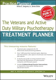 Cover of: Veterans and Active Duty Military Psychotherapy Treatment Planner, with DSM-5 Updates