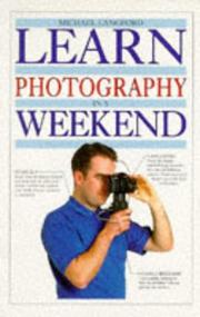 Cover of: Learn Photography in a Weekend (Learn in a Weekend)