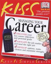 Cover of: Managing Your Career (Keep It Simple) by Rich Levin, Kenneth Lawson