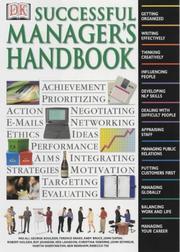 Cover of: Successful Manager's Handbook (Essential Managers) by 