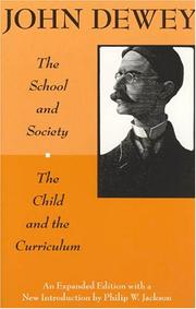 Cover of: The School and Society by John Dewey