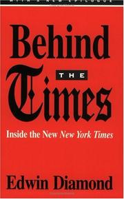 Cover of: Behind the Times: inside the new New York times