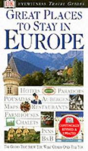 Cover of: Great Places to Stay in Europe (Eyewitness Travel Guides)