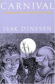 Cover of: Carnival by Isak Dinesen