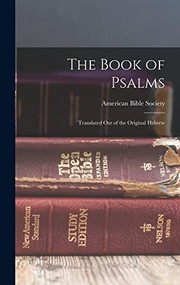 Cover of: Book of Psalms: Translated Out of the Original Hebrew