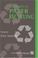 Cover of: Technology of paper recycling
