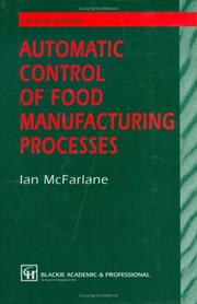 Cover of: Automatic Control of Food Manufacturing Processes