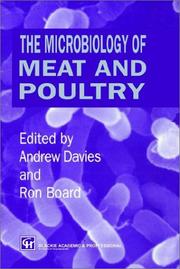 Cover of: The microbiology of meat and poultry | 