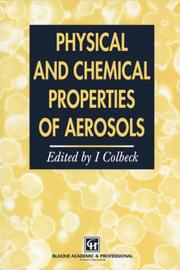 Cover of: Physical and chemical properties of aerosols